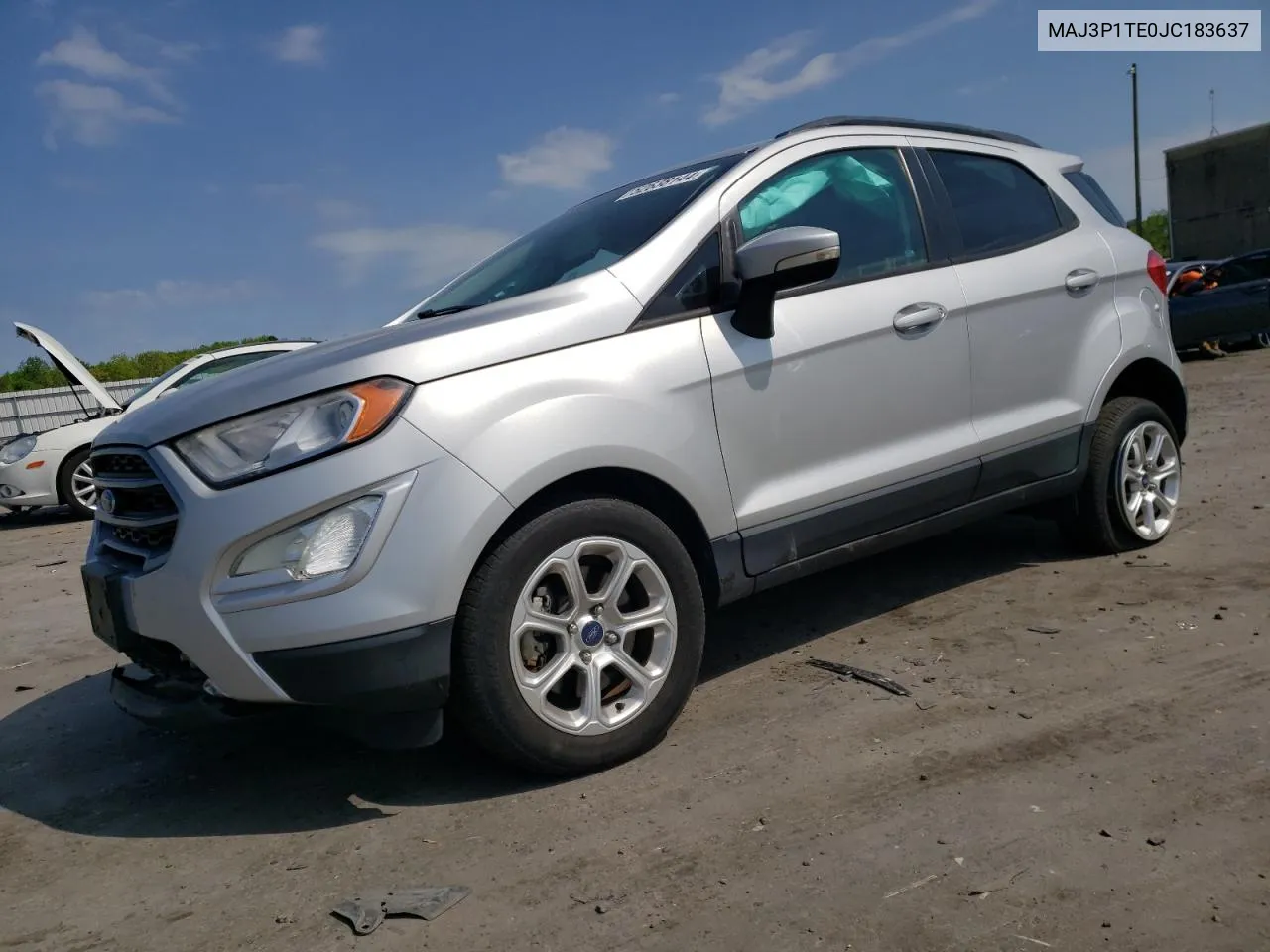 MAJ3P1TE0JC183637 2018 Ford Ecosport Se