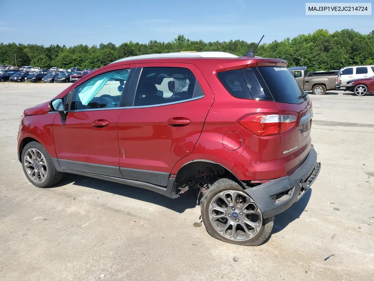 2018 Ford Ecosport Titanium VIN: MAJ3P1VE2JC214724 Lot: 57661814