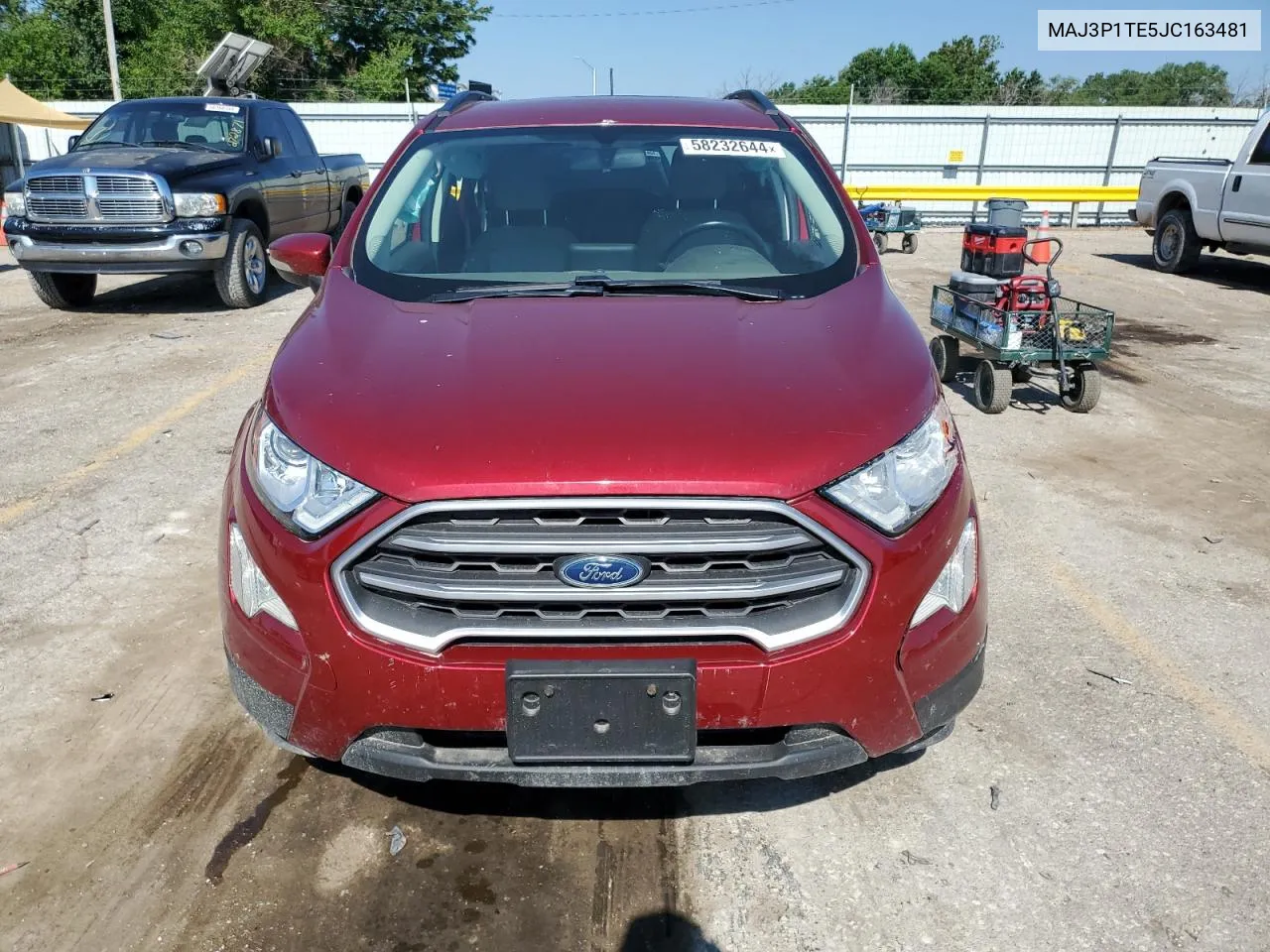 MAJ3P1TE5JC163481 2018 Ford Ecosport Se