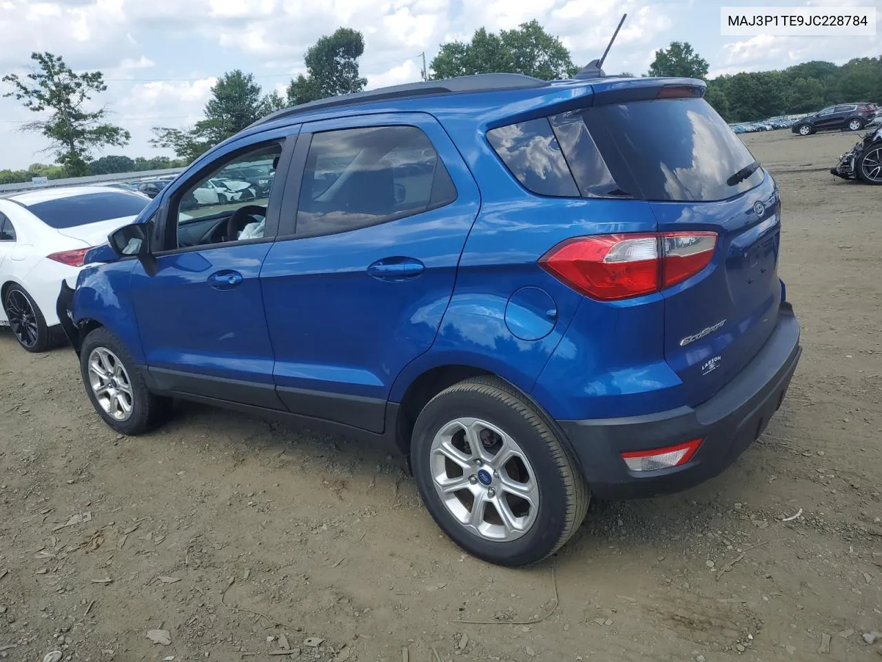 2018 Ford Ecosport Se VIN: MAJ3P1TE9JC228784 Lot: 58843884