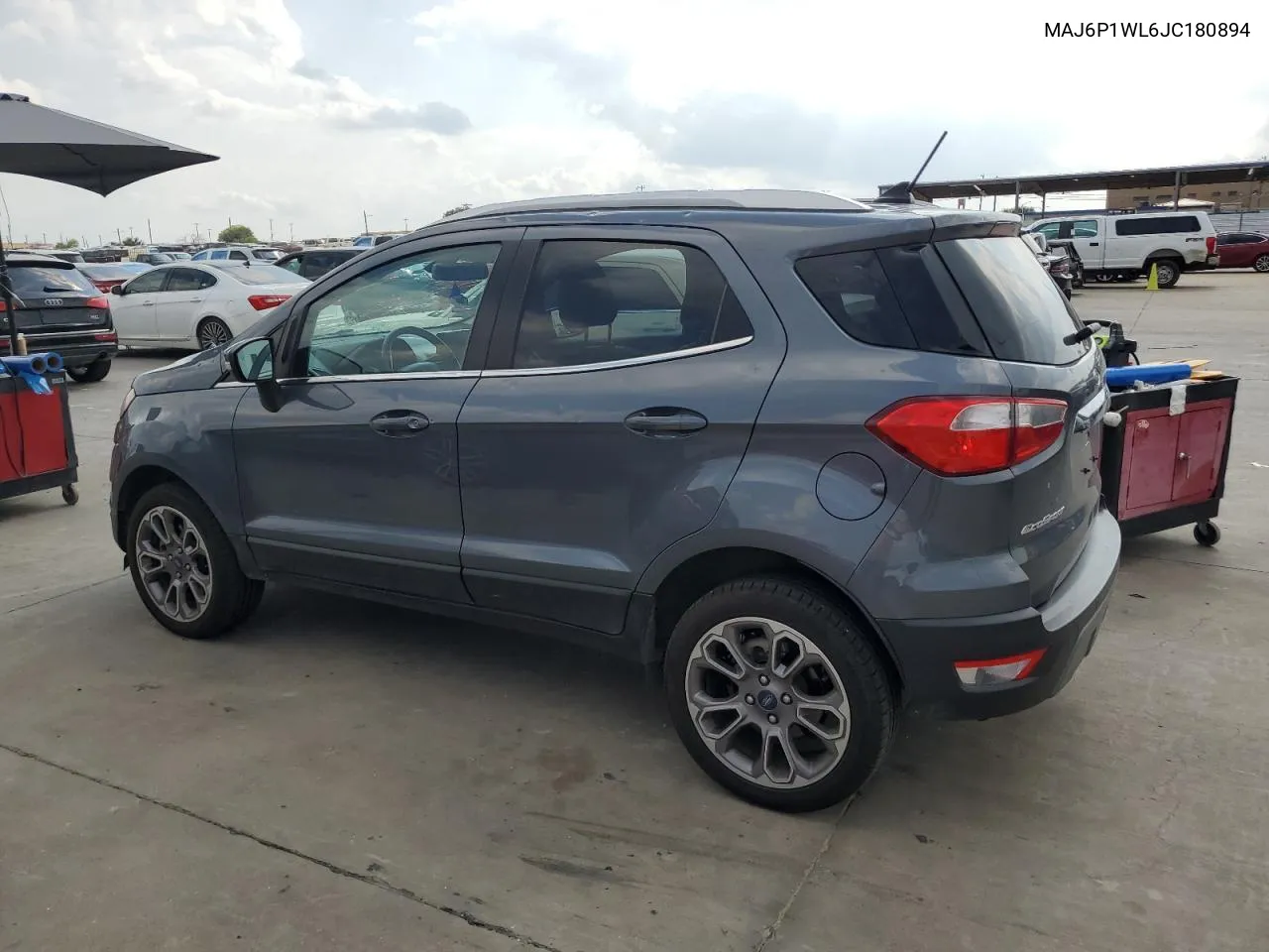 2018 Ford Ecosport Titanium VIN: MAJ6P1WL6JC180894 Lot: 59081114