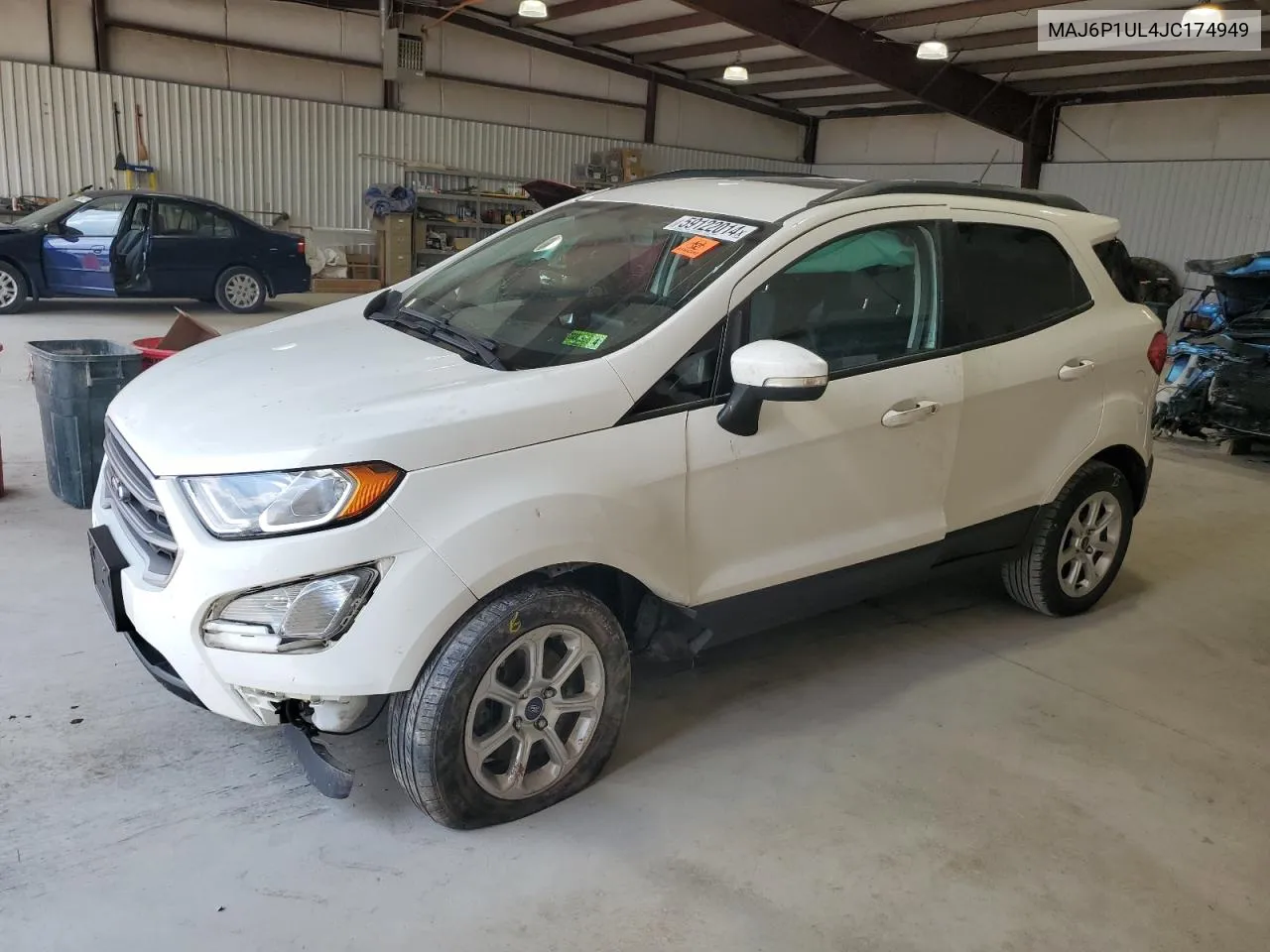 2018 Ford Ecosport Se VIN: MAJ6P1UL4JC174949 Lot: 59122014