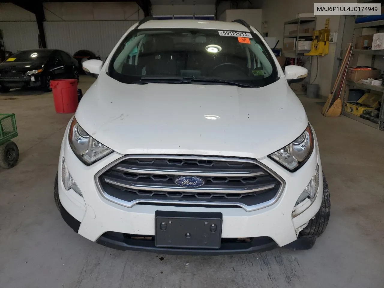 2018 Ford Ecosport Se VIN: MAJ6P1UL4JC174949 Lot: 59122014