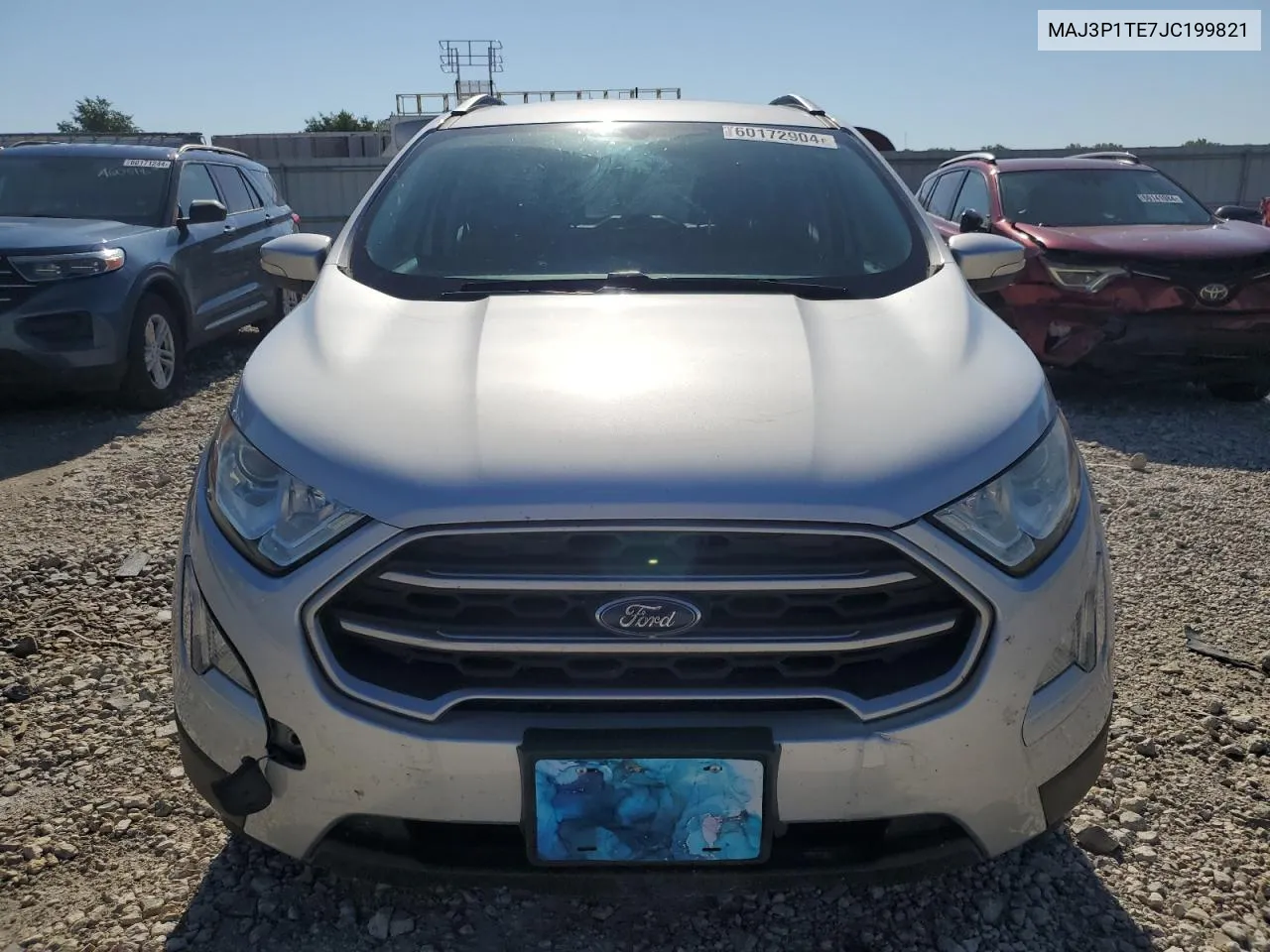 2018 Ford Ecosport Se VIN: MAJ3P1TE7JC199821 Lot: 60172904