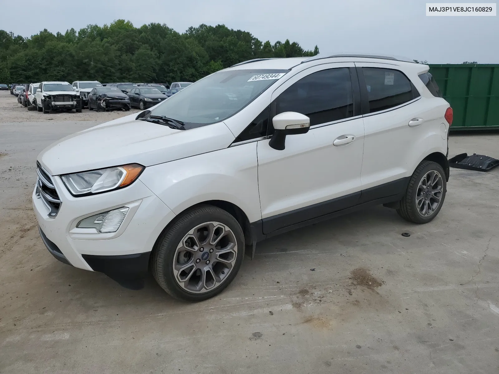 MAJ3P1VE8JC160829 2018 Ford Ecosport Titanium