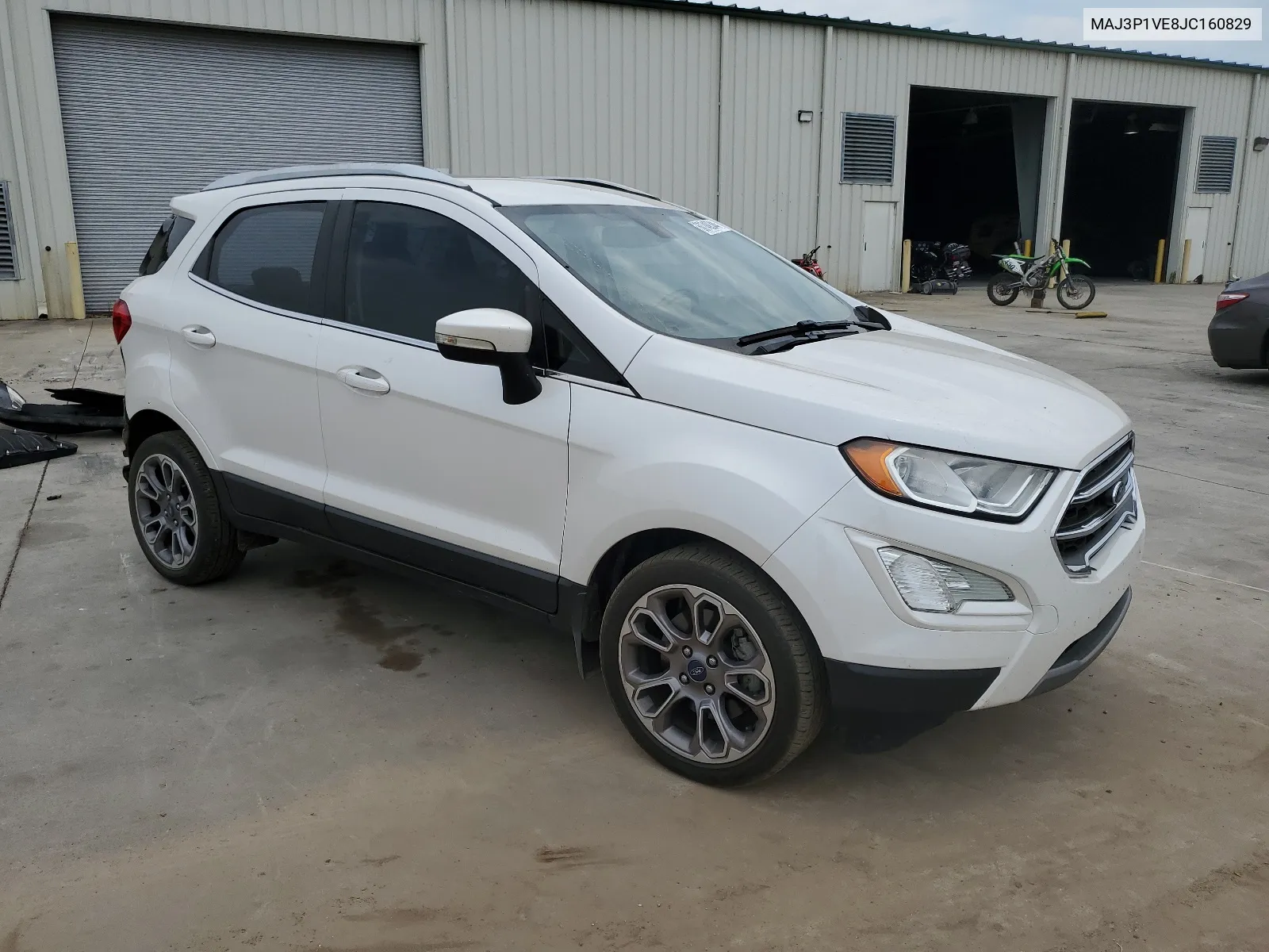 2018 Ford Ecosport Titanium VIN: MAJ3P1VE8JC160829 Lot: 60749344