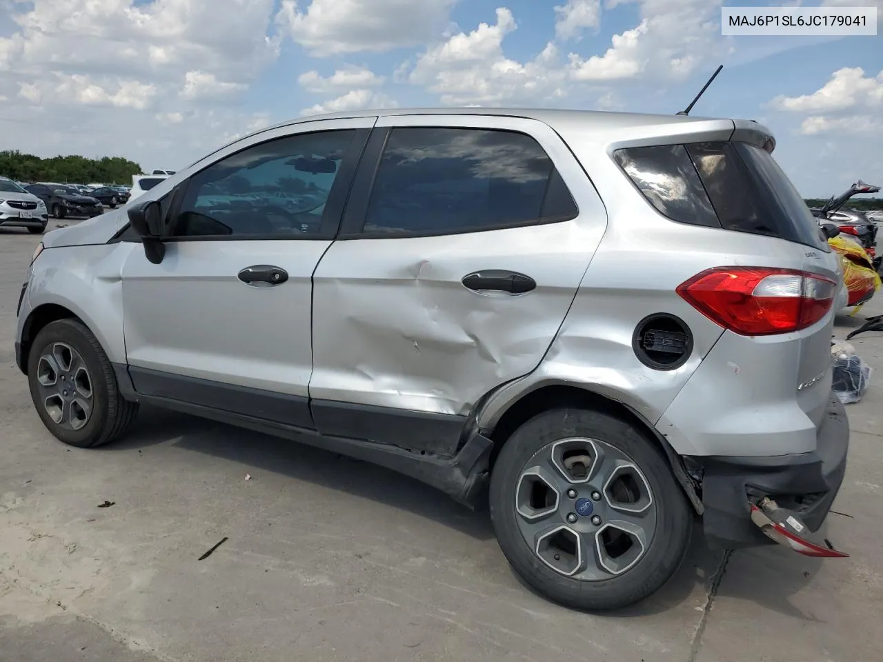 2018 Ford Ecosport S VIN: MAJ6P1SL6JC179041 Lot: 60867564