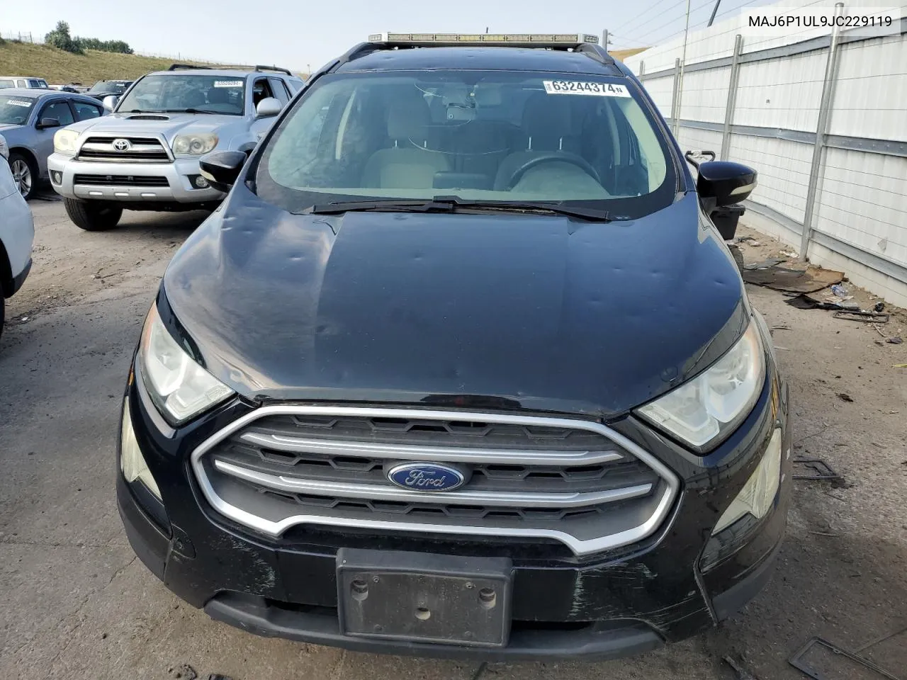 2018 Ford Ecosport Se VIN: MAJ6P1UL9JC229119 Lot: 63244374