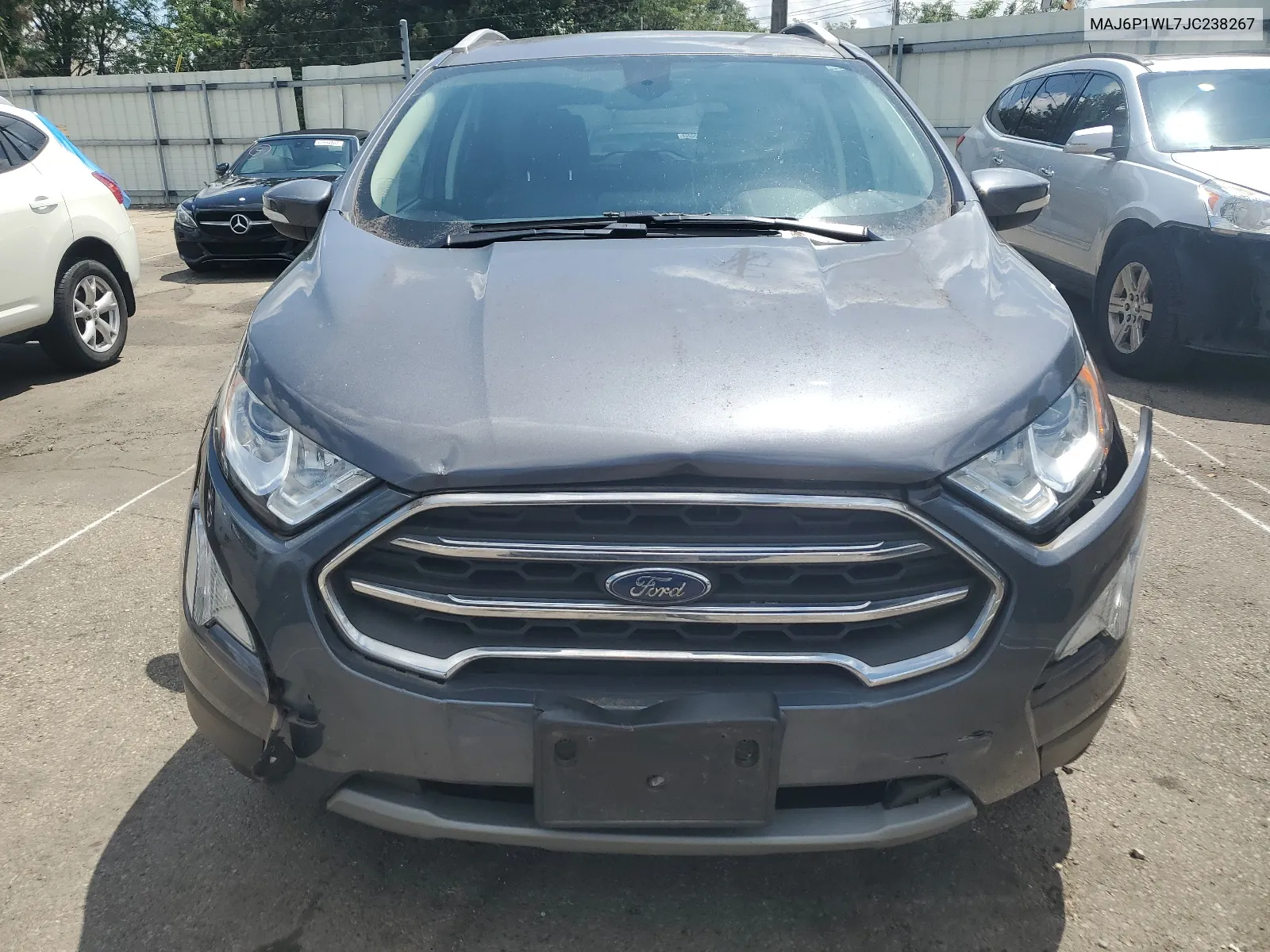 2018 Ford Ecosport Titanium VIN: MAJ6P1WL7JC238267 Lot: 63675424