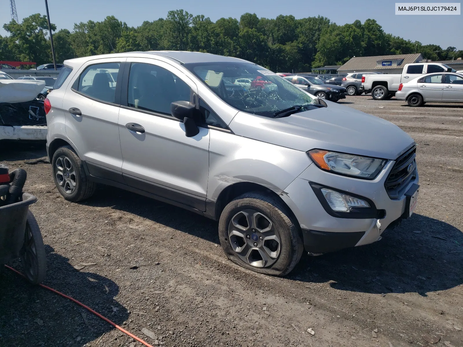 2018 Ford Ecosport S VIN: MAJ6P1SL0JC179424 Lot: 63769214