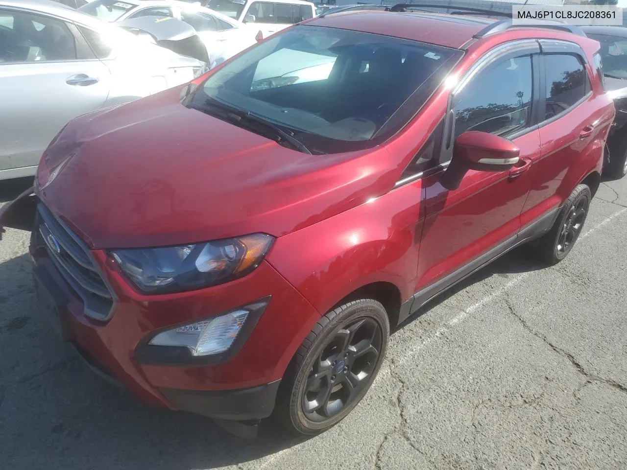 2018 Ford Ecosport Ses VIN: MAJ6P1CL8JC208361 Lot: 64157464