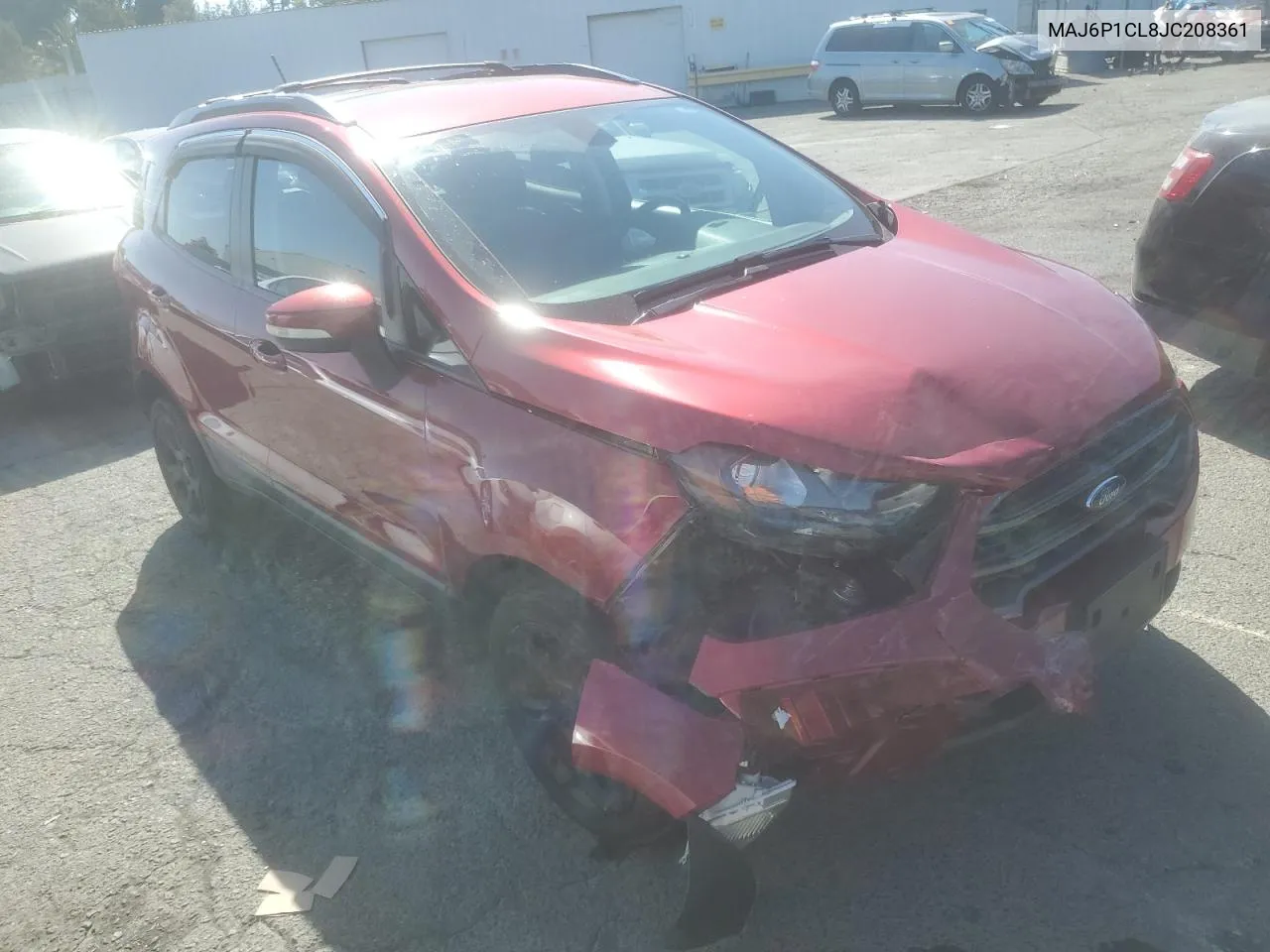 MAJ6P1CL8JC208361 2018 Ford Ecosport Ses