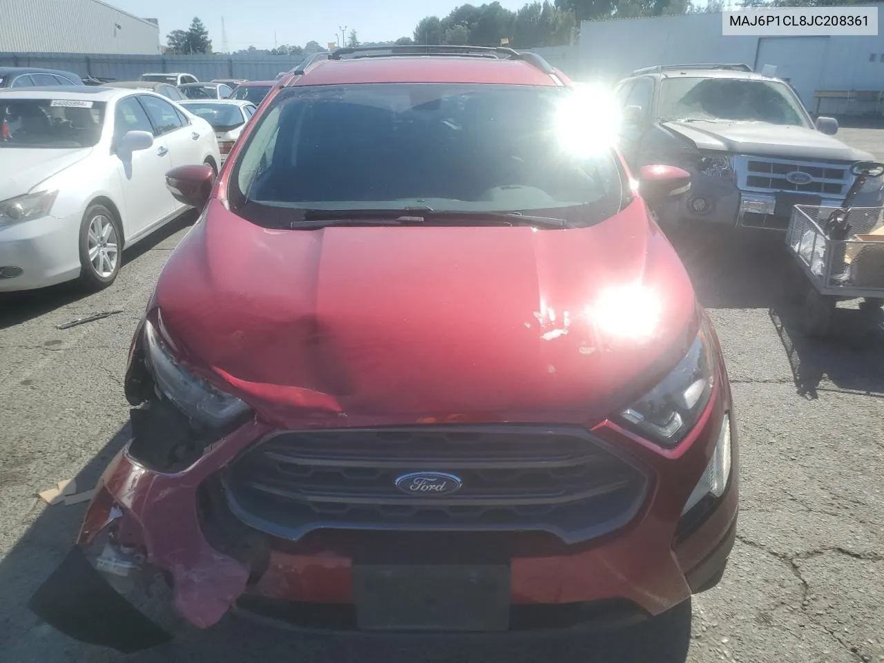 2018 Ford Ecosport Ses VIN: MAJ6P1CL8JC208361 Lot: 64157464