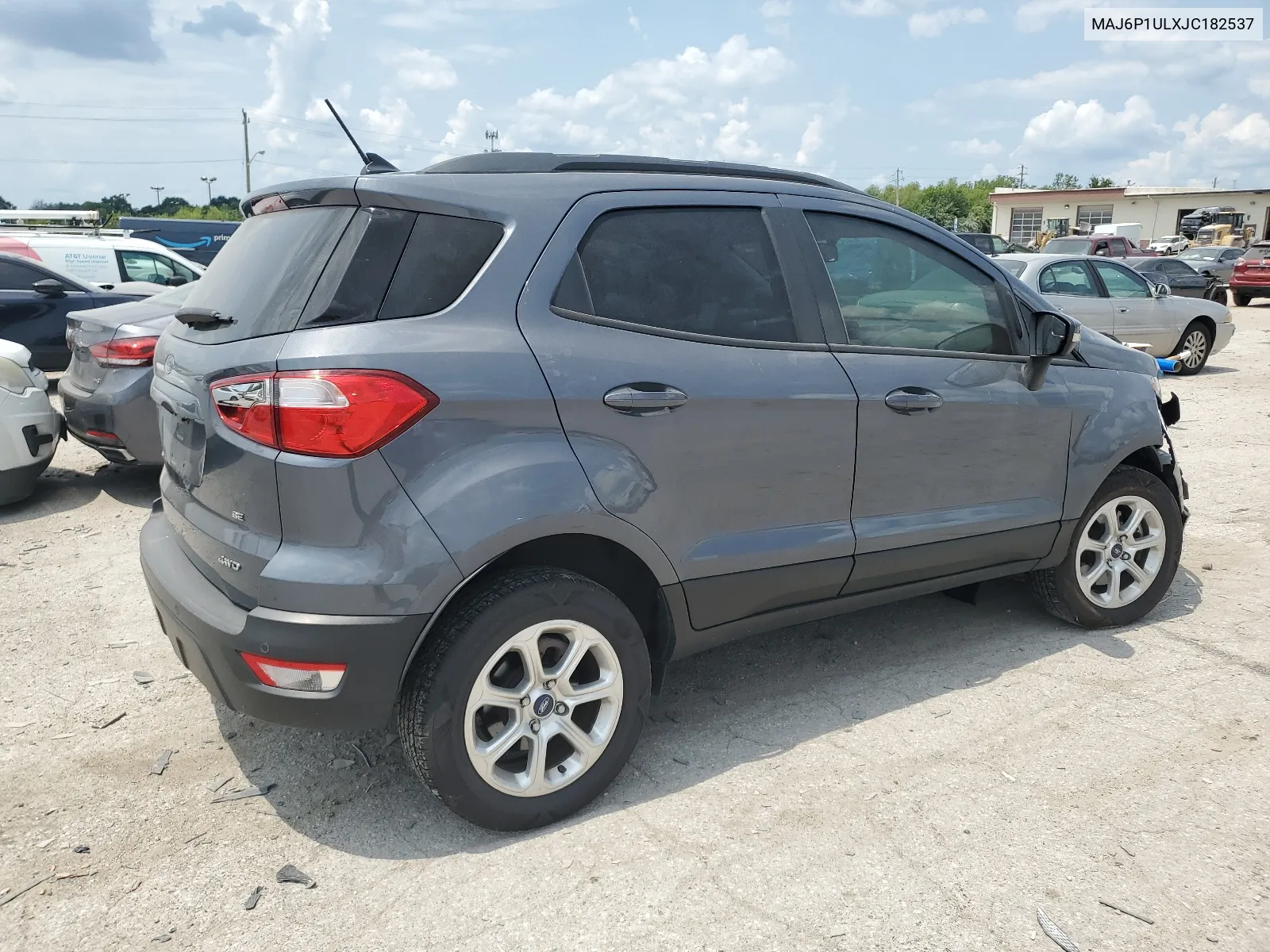 2018 Ford Ecosport Se VIN: MAJ6P1ULXJC182537 Lot: 64201114