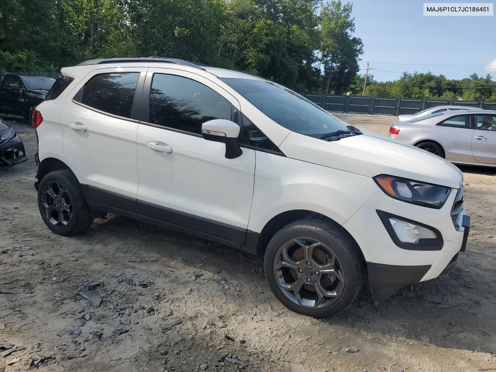 2018 Ford Ecosport Ses VIN: MAJ6P1CL7JC186451 Lot: 64633654