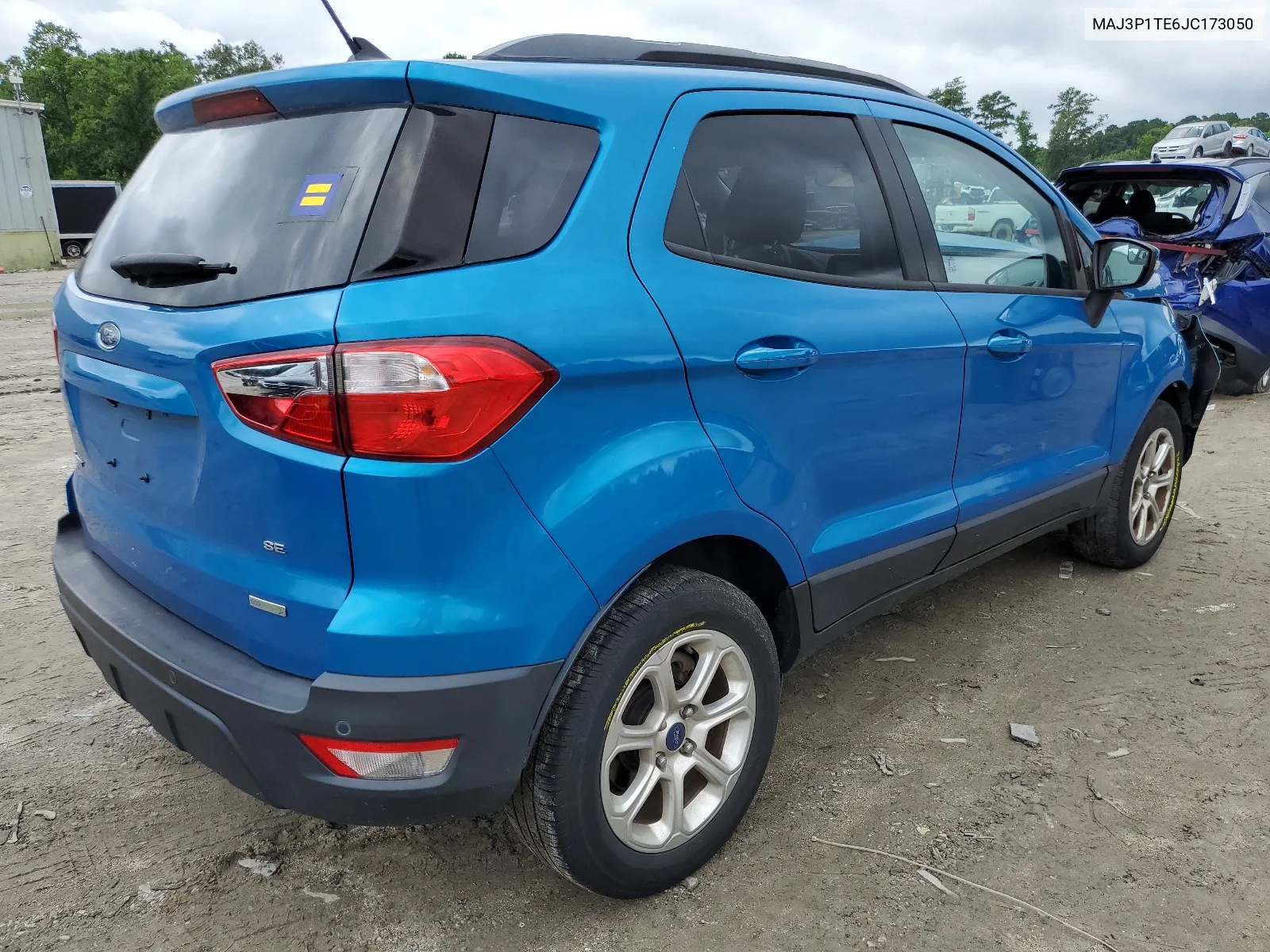 2018 Ford Ecosport Se VIN: MAJ3P1TE6JC173050 Lot: 64716854