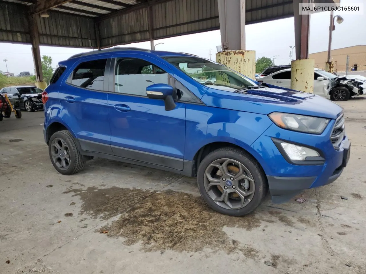 2018 Ford Ecosport Ses VIN: MAJ6P1CL5JC165601 Lot: 65342124