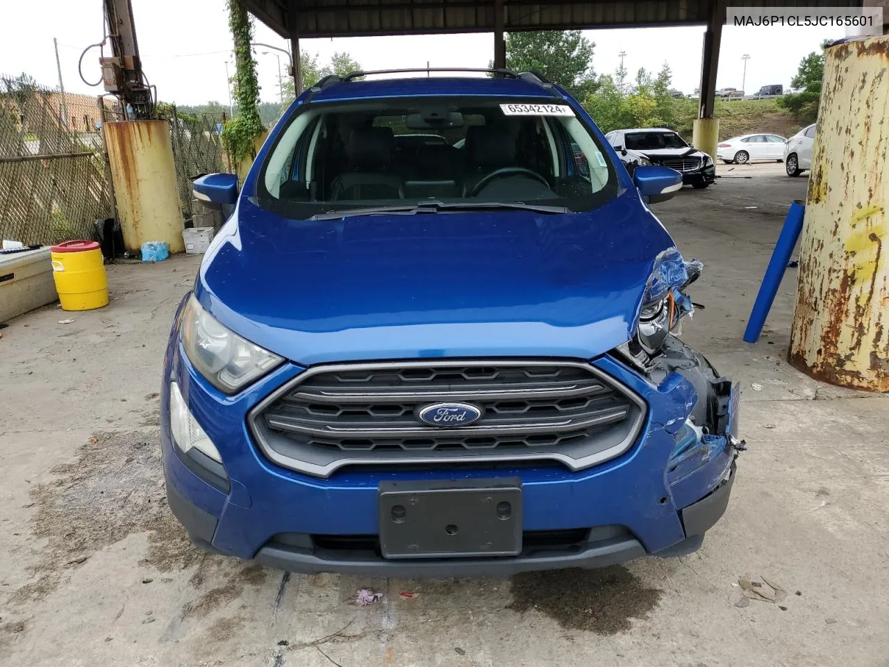 2018 Ford Ecosport Ses VIN: MAJ6P1CL5JC165601 Lot: 65342124