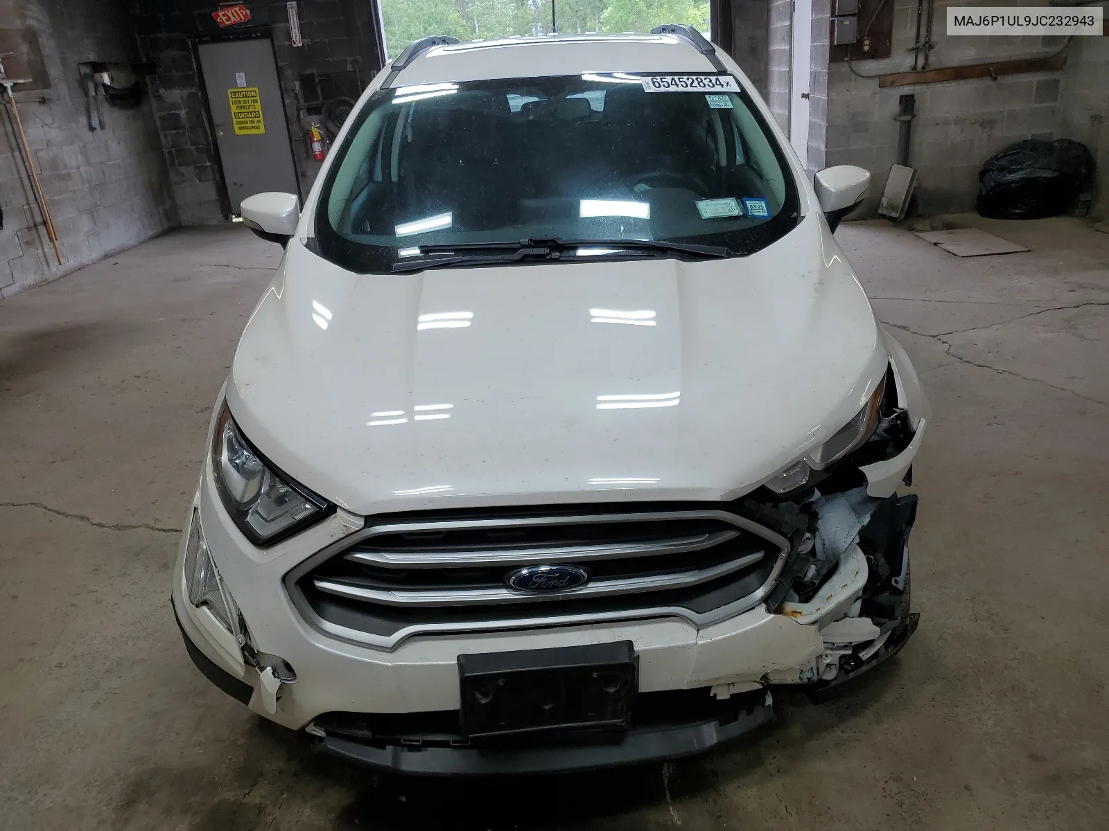 2018 Ford Ecosport Se VIN: MAJ6P1UL9JC232943 Lot: 65452834