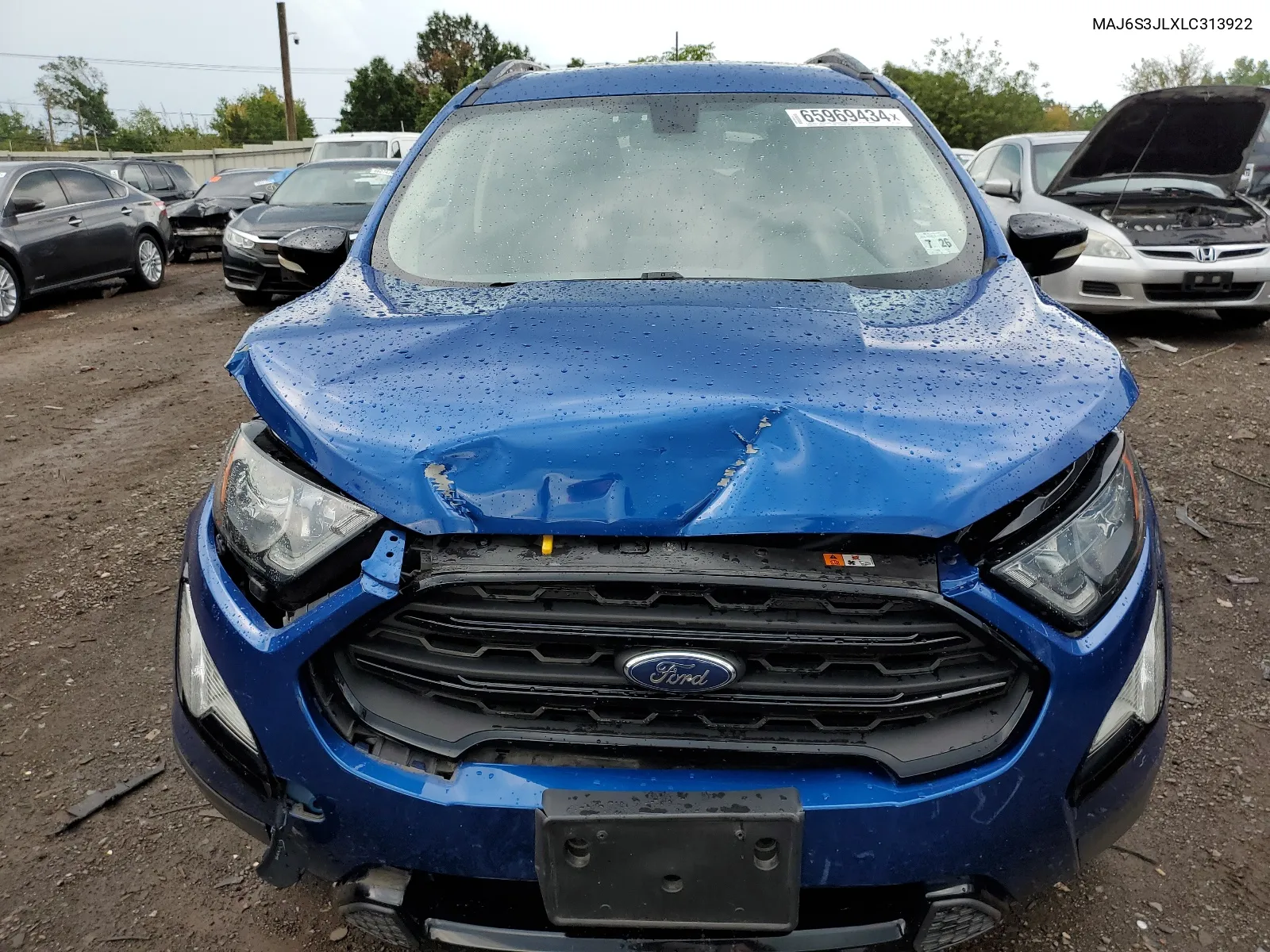 MAJ6S3JLXLC313922 2018 Ford Ecosport Ses