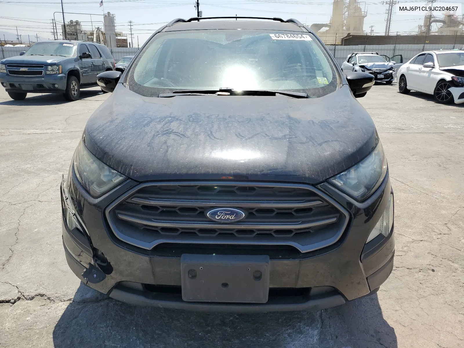 2018 Ford Ecosport Ses VIN: MAJ6P1CL9JC204657 Lot: 66784654