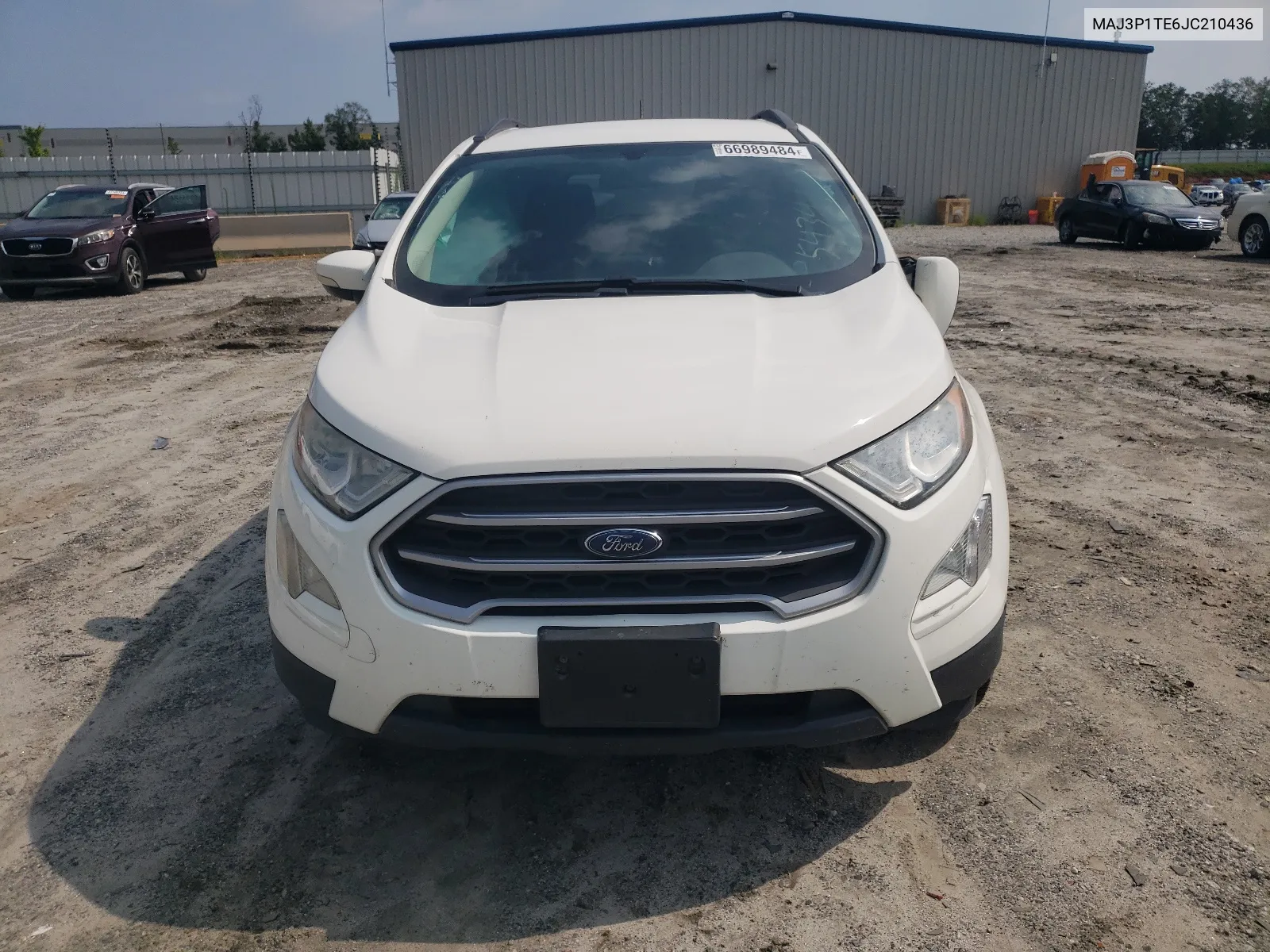 2018 Ford Ecosport Se VIN: MAJ3P1TE6JC210436 Lot: 66989484