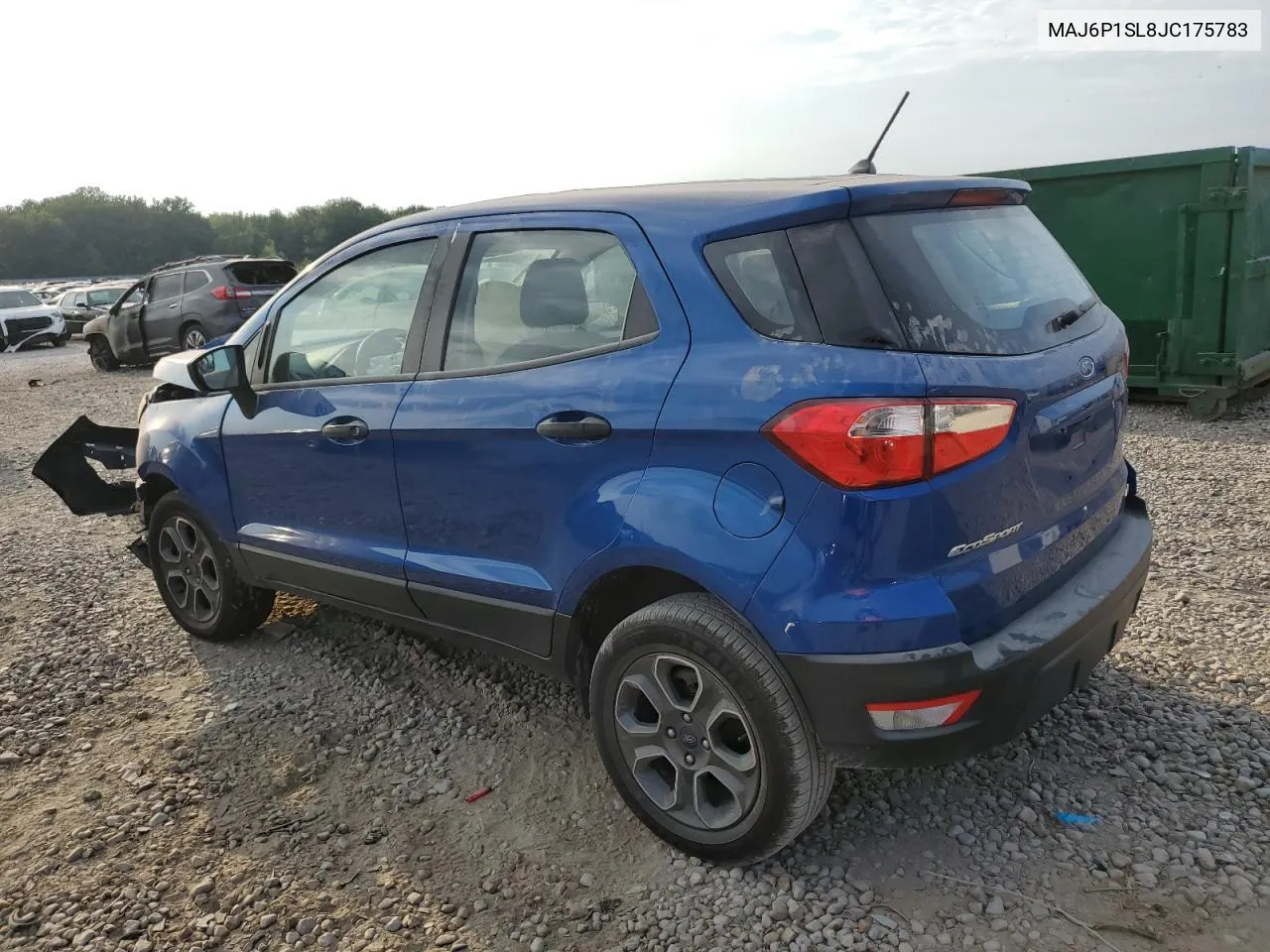 2018 Ford Ecosport S VIN: MAJ6P1SL8JC175783 Lot: 67326514