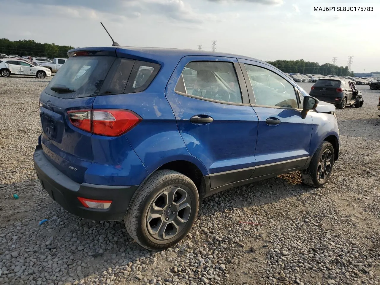 2018 Ford Ecosport S VIN: MAJ6P1SL8JC175783 Lot: 67326514