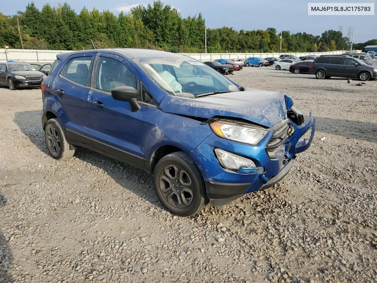 2018 Ford Ecosport S VIN: MAJ6P1SL8JC175783 Lot: 67326514