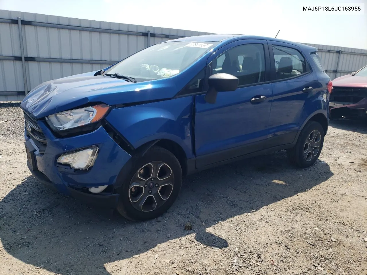 MAJ6P1SL6JC163955 2018 Ford Ecosport S