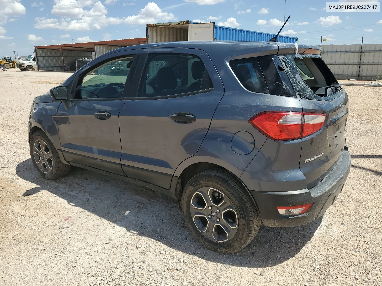 2018 Ford Ecosport S VIN: MAJ3P1RE9JC227447 Lot: 67720474