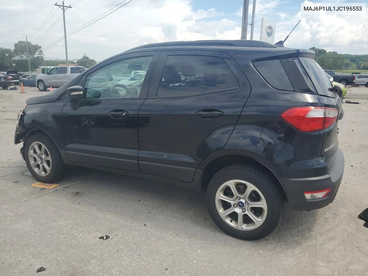 2018 Ford Ecosport Se VIN: MAJ6P1UL1JC196553 Lot: 67804224