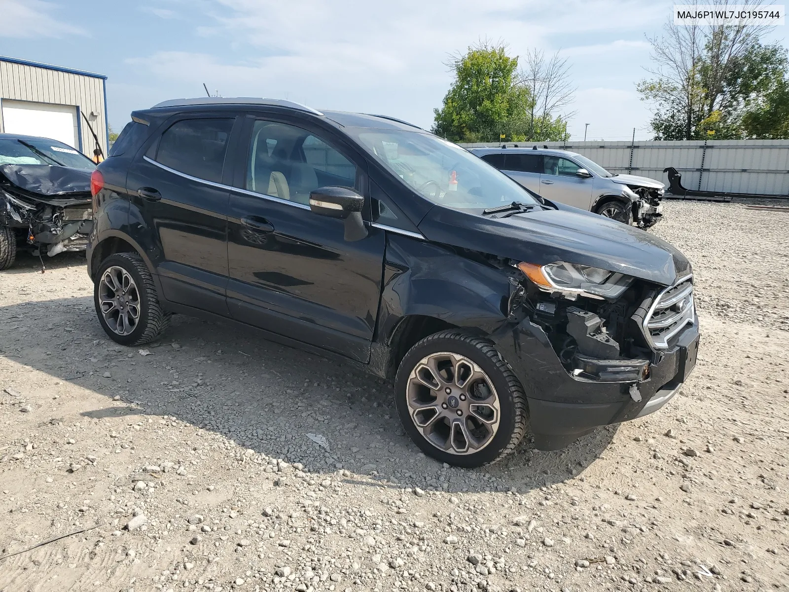 2018 Ford Ecosport Titanium VIN: MAJ6P1WL7JC195744 Lot: 68711664