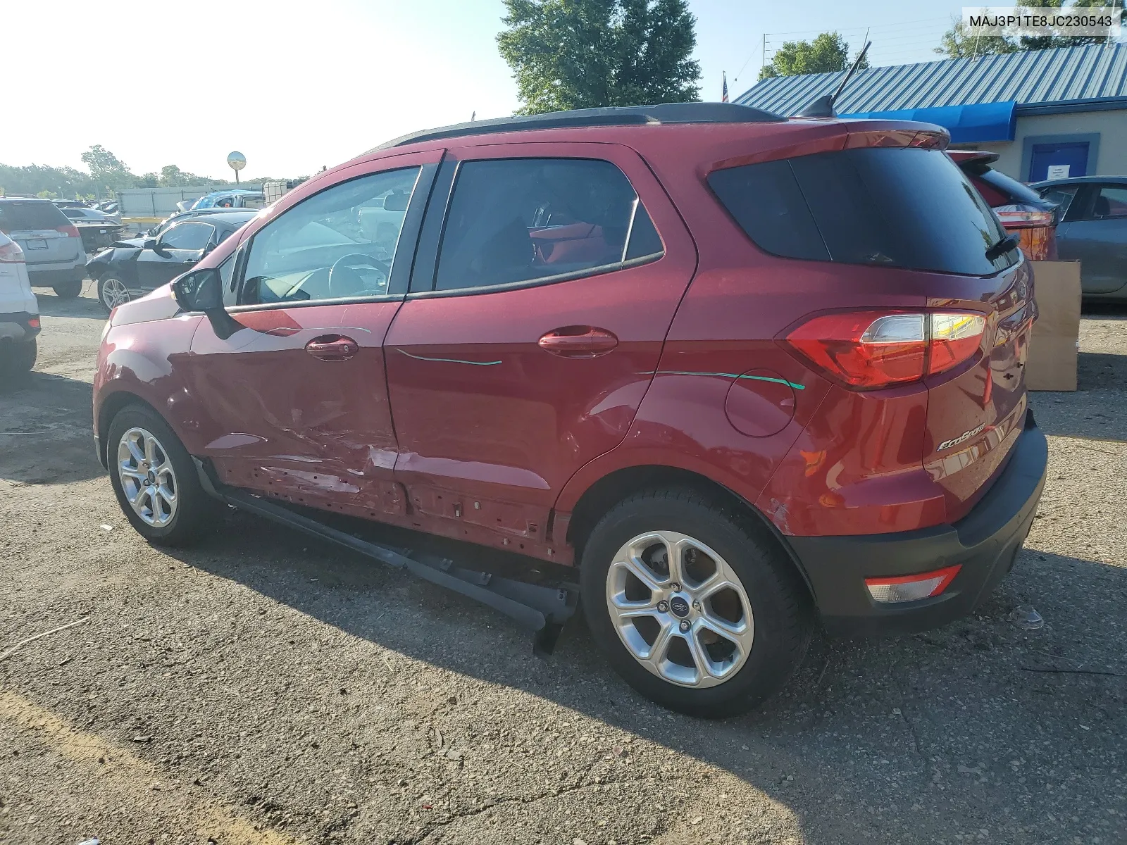 2018 Ford Ecosport Se VIN: MAJ3P1TE8JC230543 Lot: 68984464