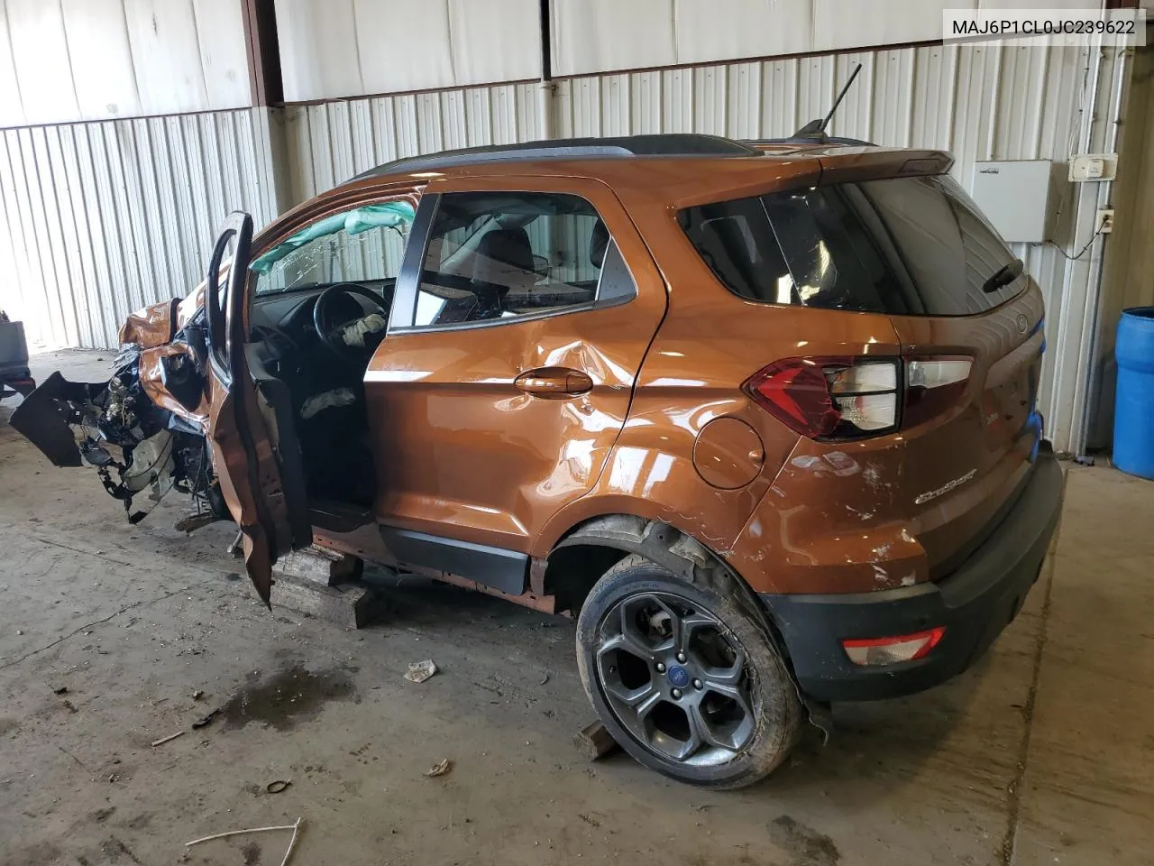 2018 Ford Ecosport Ses VIN: MAJ6P1CL0JC239622 Lot: 69066304