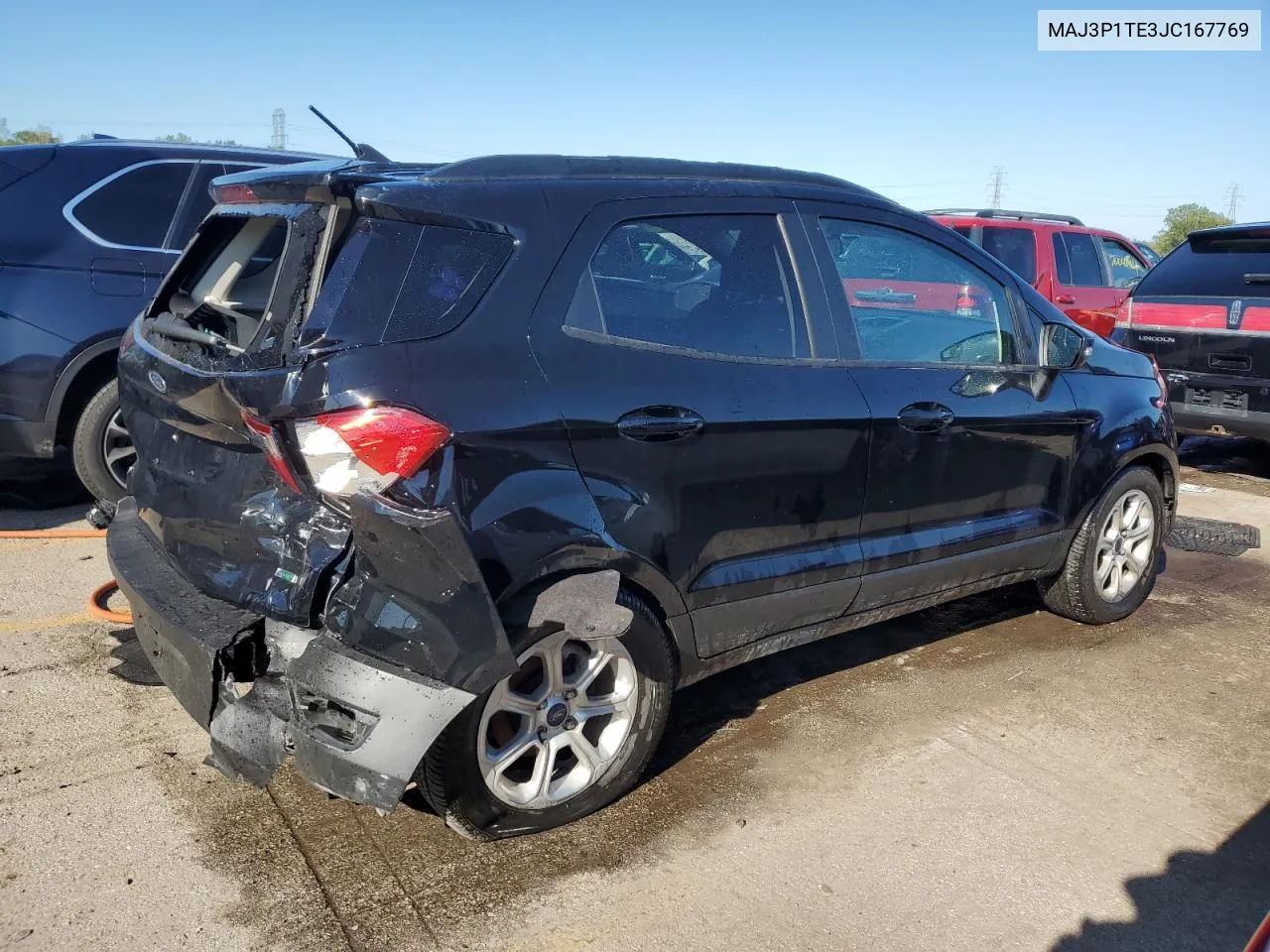 MAJ3P1TE3JC167769 2018 Ford Ecosport Se