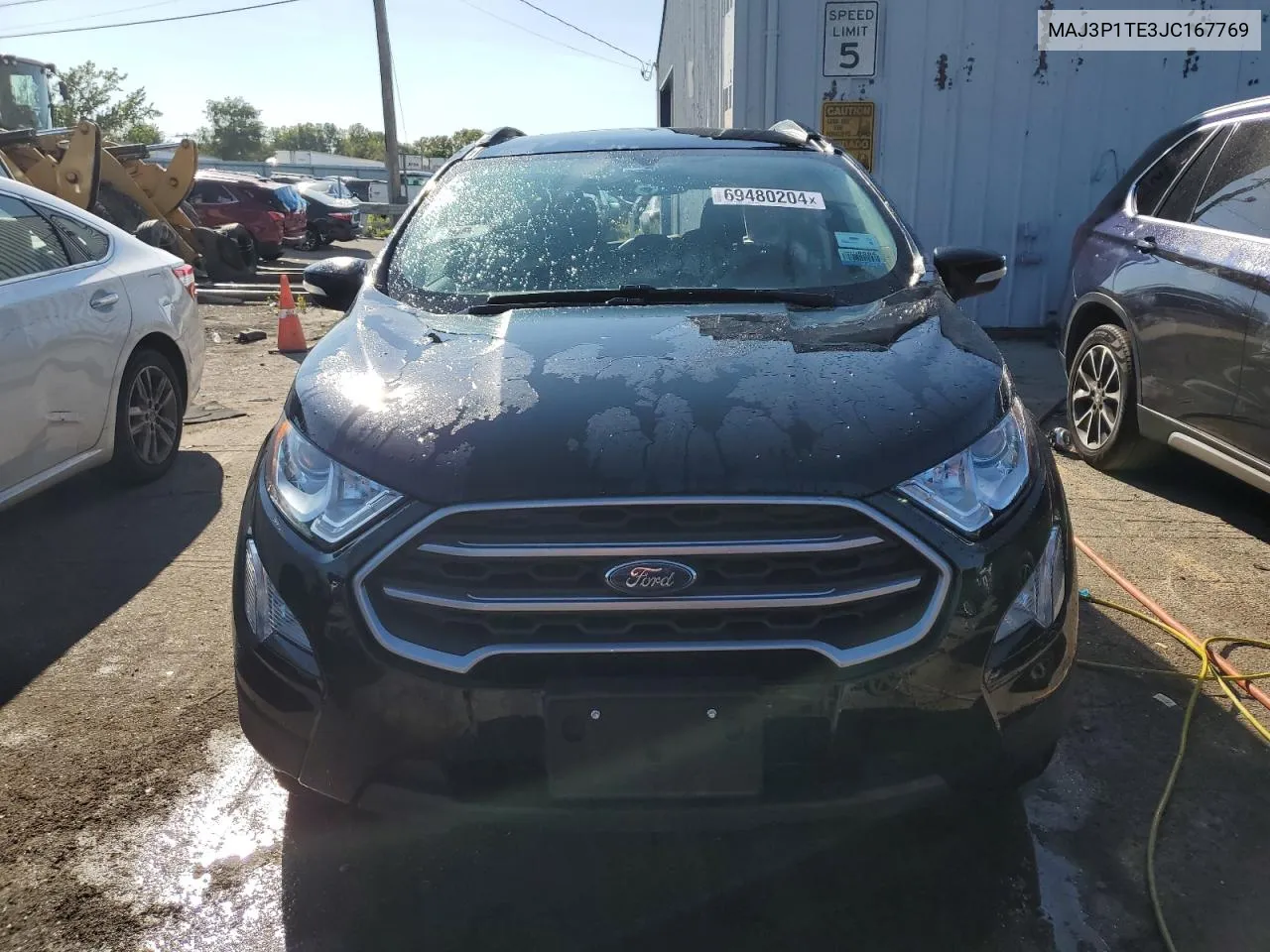 MAJ3P1TE3JC167769 2018 Ford Ecosport Se