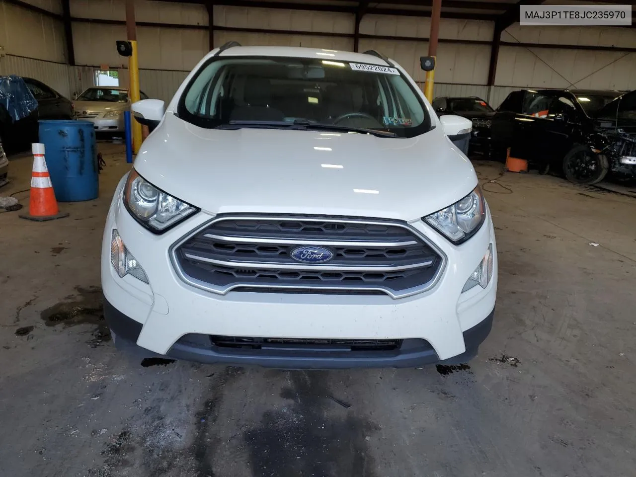 2018 Ford Ecosport Se VIN: MAJ3P1TE8JC235970 Lot: 69522024