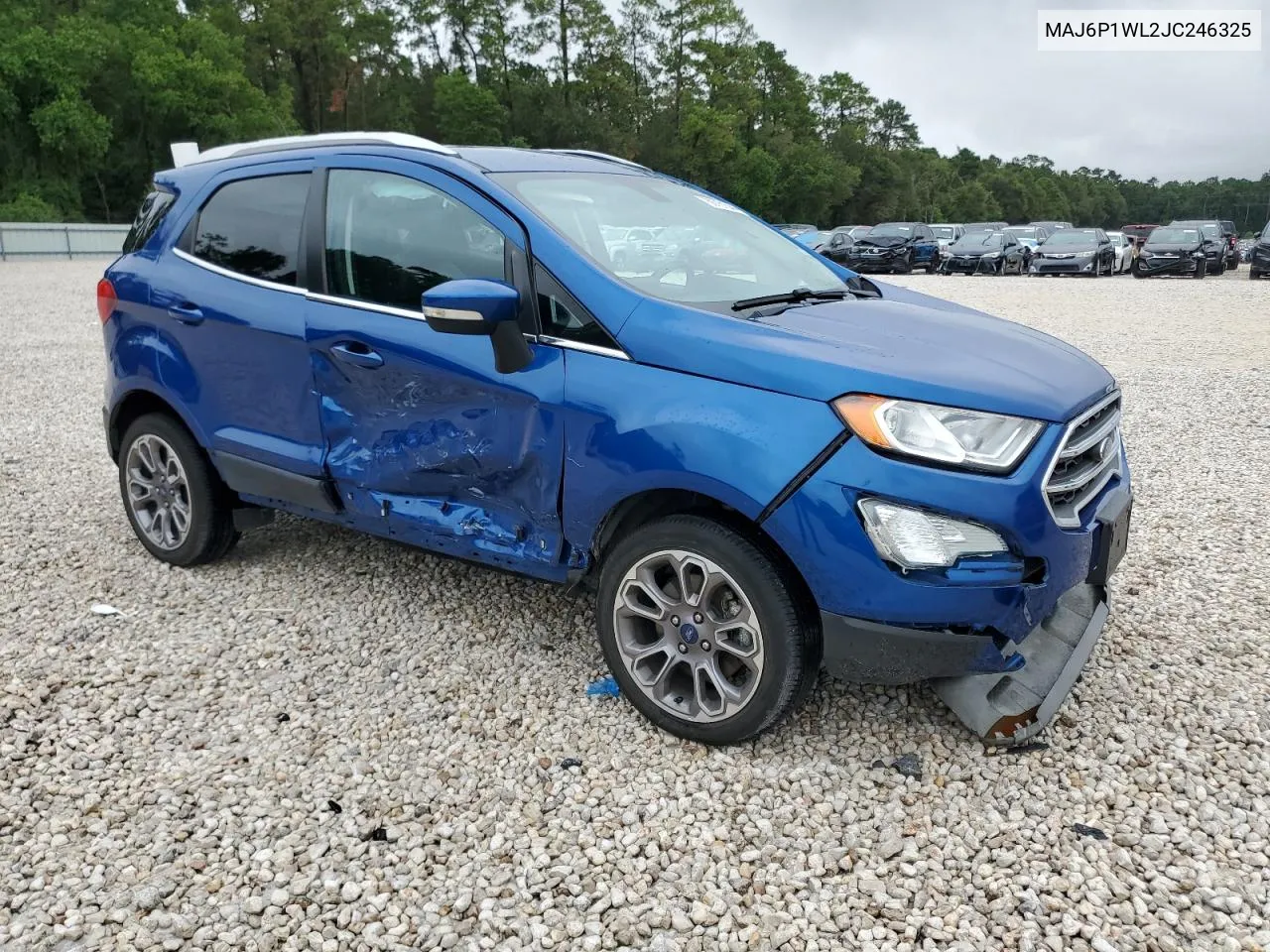 2018 Ford Ecosport Titanium VIN: MAJ6P1WL2JC246325 Lot: 69781544