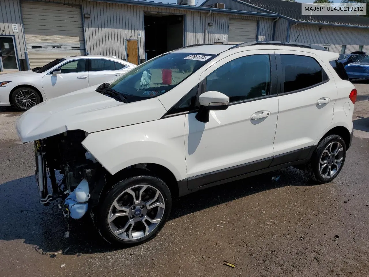 2018 Ford Ecosport Se VIN: MAJ6P1UL4JC219212 Lot: 69861794