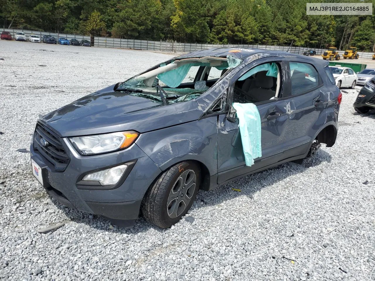 2018 Ford Ecosport S VIN: MAJ3P1RE2JC164885 Lot: 69863634