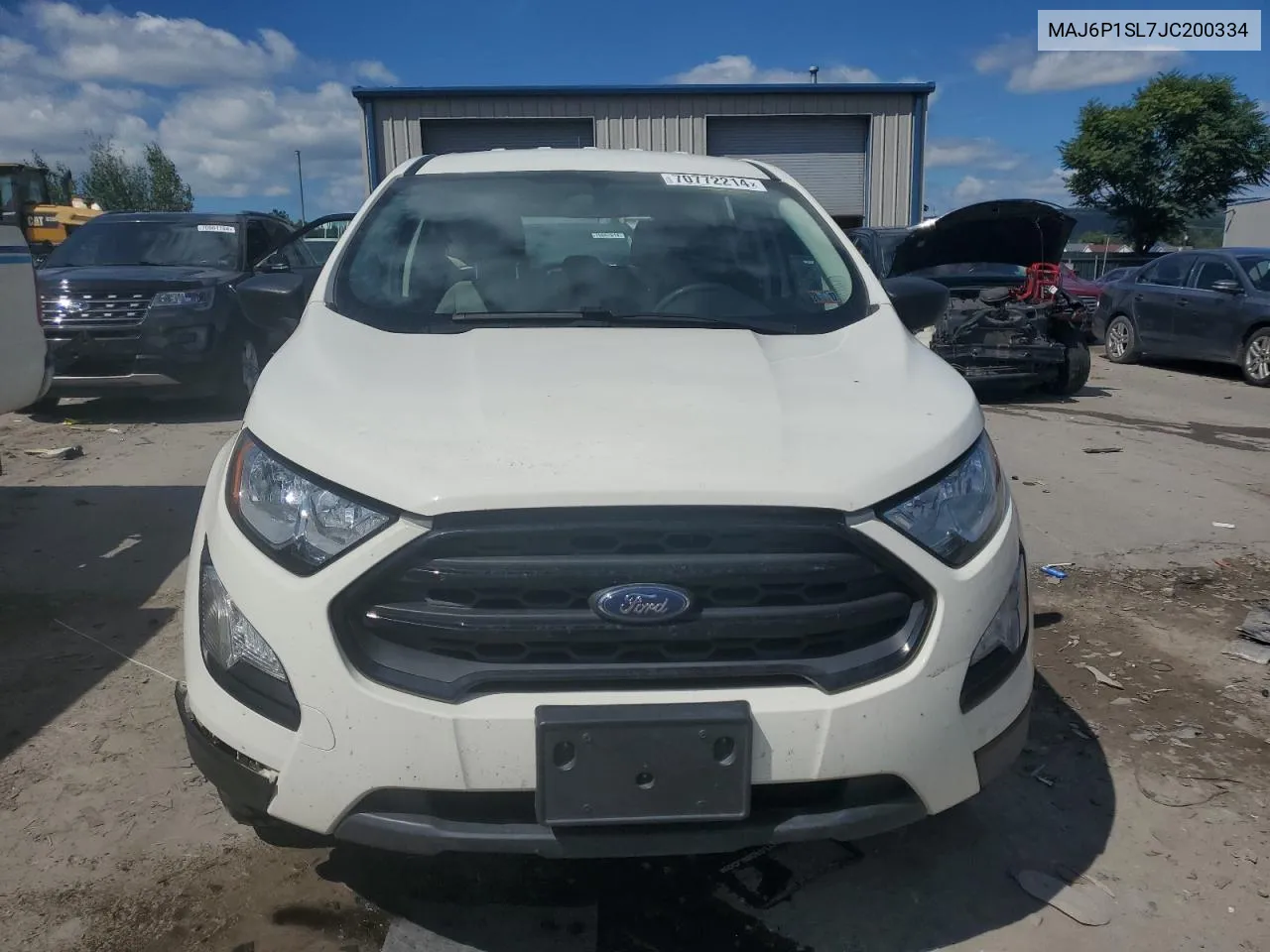 MAJ6P1SL7JC200334 2018 Ford Ecosport S