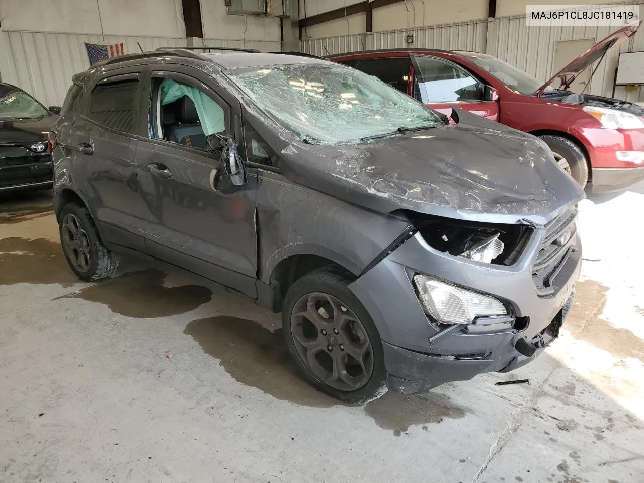 2018 Ford Ecosport Ses VIN: MAJ6P1CL8JC181419 Lot: 70904944