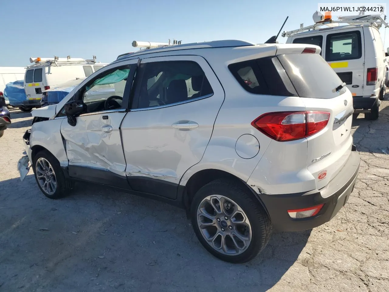 2018 Ford Ecosport Titanium VIN: MAJ6P1WL1JC244212 Lot: 71226394