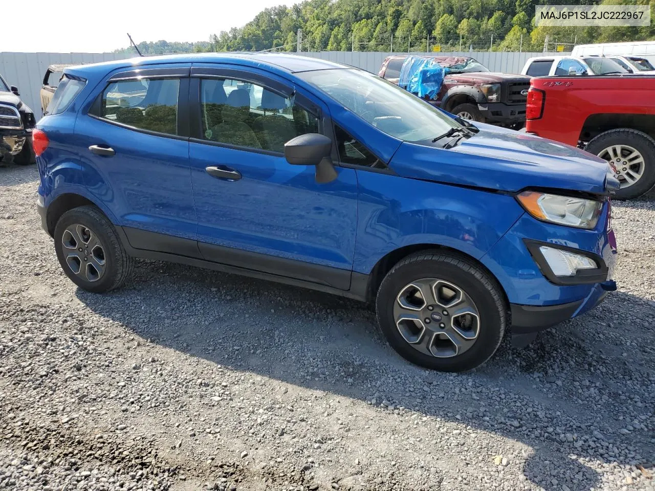 2018 Ford Ecosport S VIN: MAJ6P1SL2JC222967 Lot: 71226684