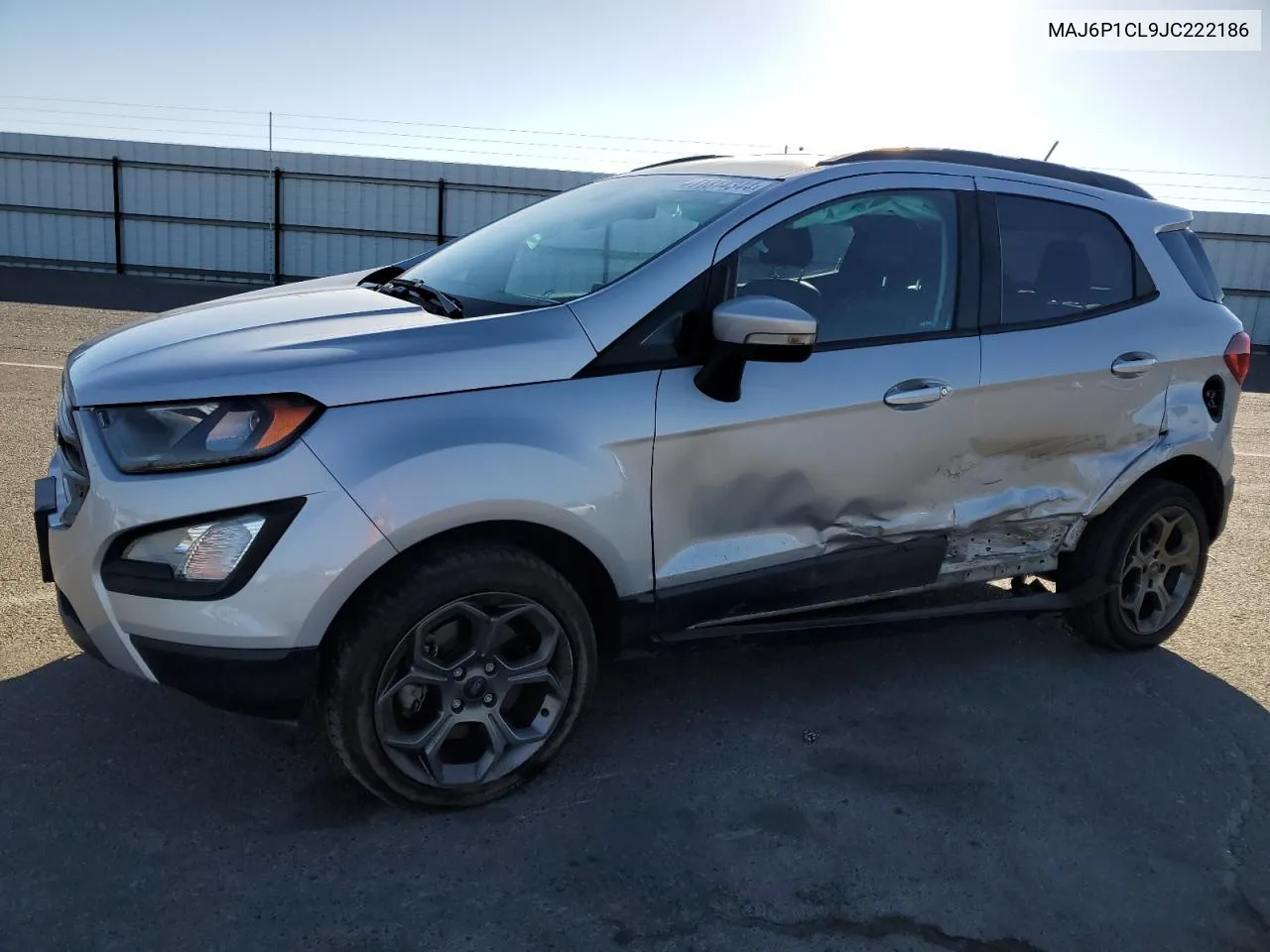 2018 Ford Ecosport Ses VIN: MAJ6P1CL9JC222186 Lot: 71314344