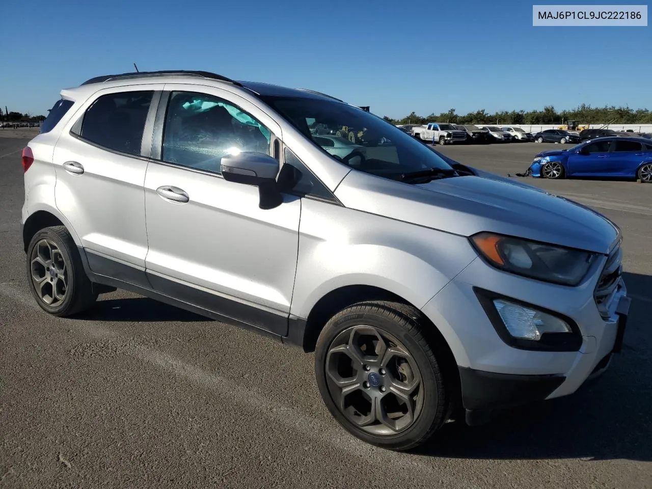 2018 Ford Ecosport Ses VIN: MAJ6P1CL9JC222186 Lot: 71314344