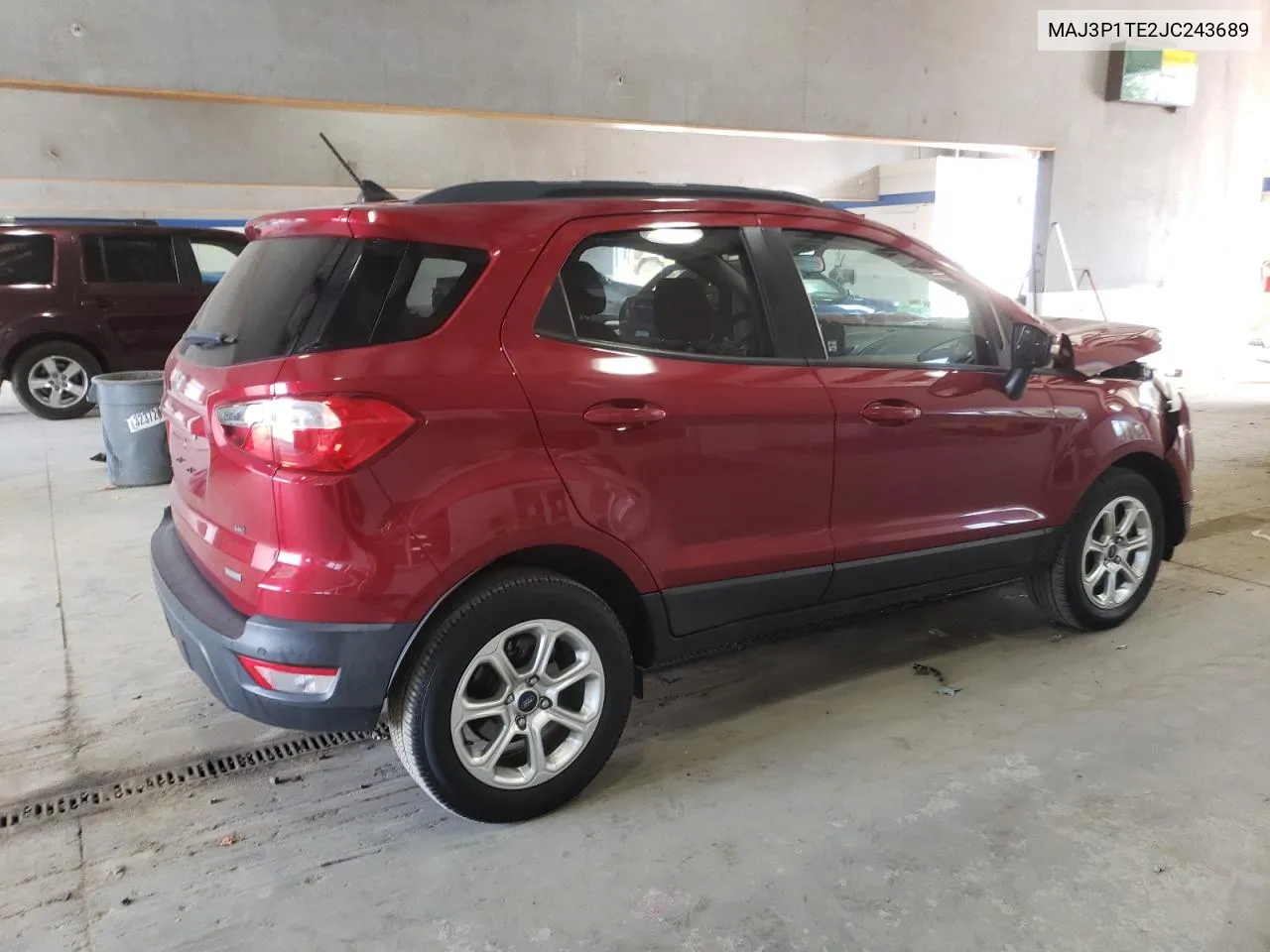 2018 Ford Ecosport Se VIN: MAJ3P1TE2JC243689 Lot: 71380834