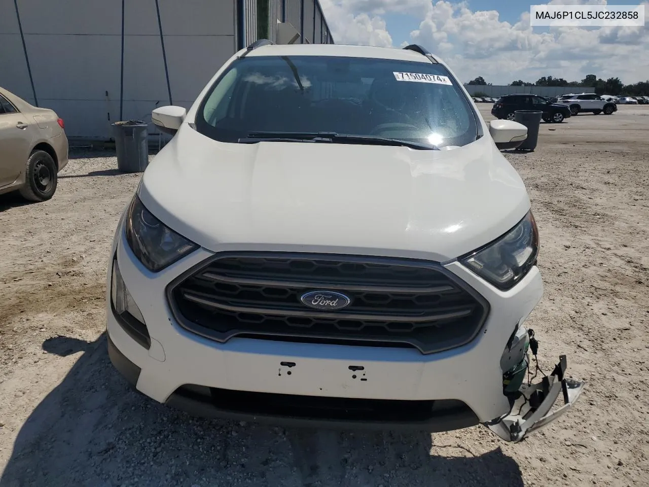 MAJ6P1CL5JC232858 2018 Ford Ecosport Ses