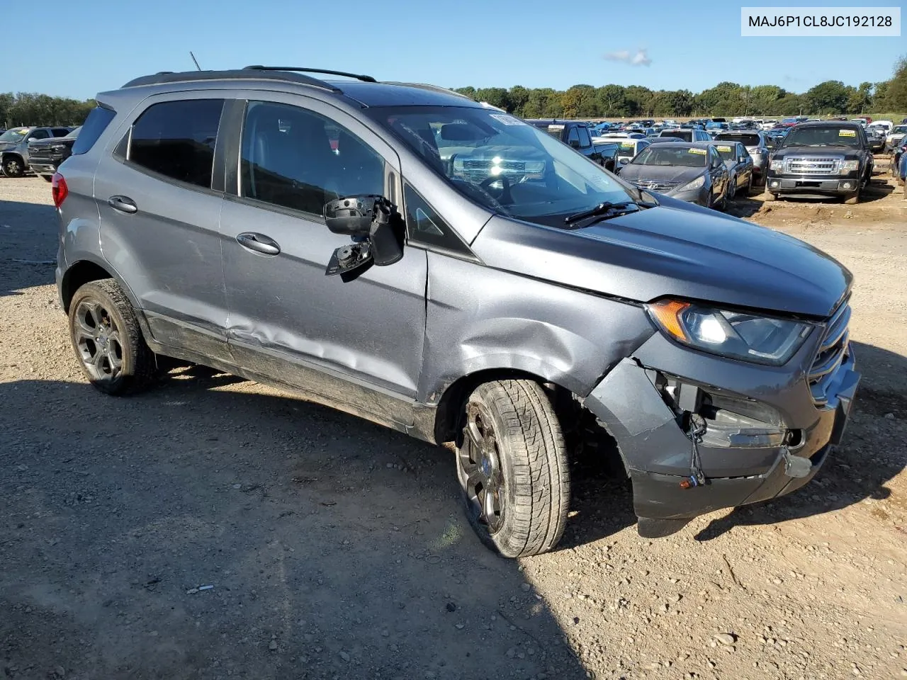 2018 Ford Ecosport Ses VIN: MAJ6P1CL8JC192128 Lot: 71684144